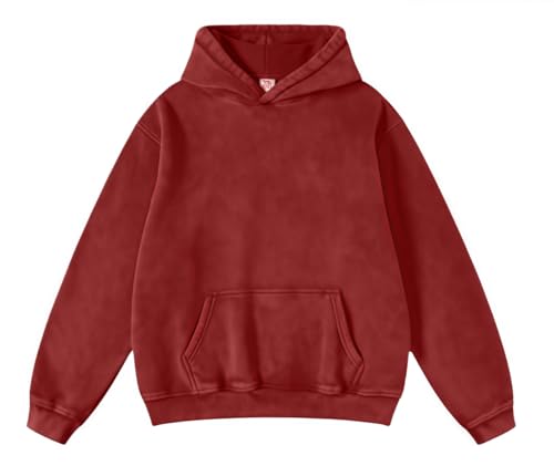Men's Vintage Acid Wash Hoodie