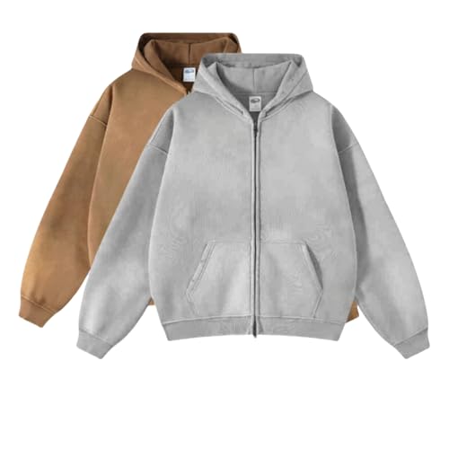 Men's Vintage Acid Wash Hoodie