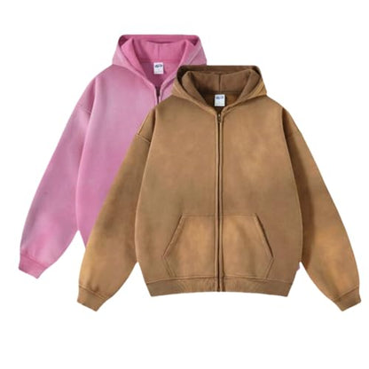 Men's Vintage Acid Wash Hoodie