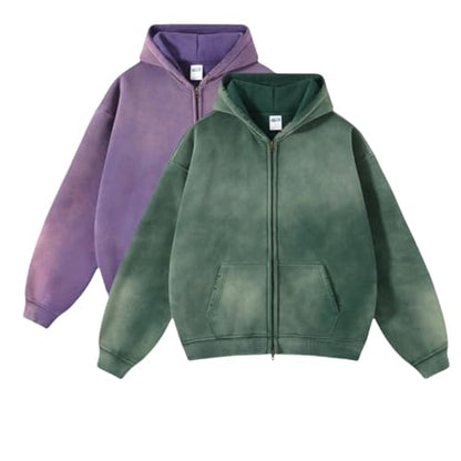 Men's Vintage Acid Wash Hoodie