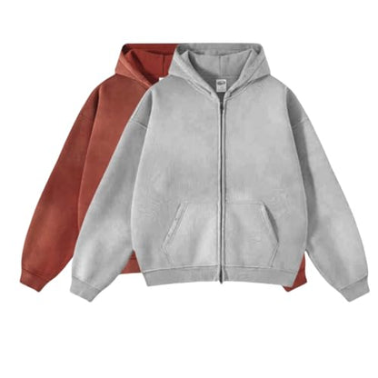 Men's Vintage Acid Wash Hoodie