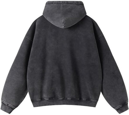 Men's Vintage Acid Wash Hoodie
